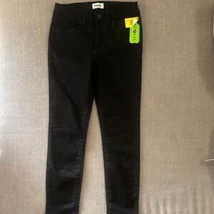 NEW RSQ Girls Black Mid Rise Ankle Jeans Size 8